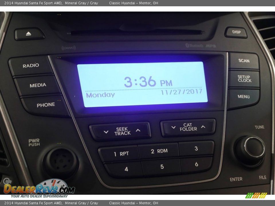 2014 Hyundai Santa Fe Sport AWD Mineral Gray / Gray Photo #11