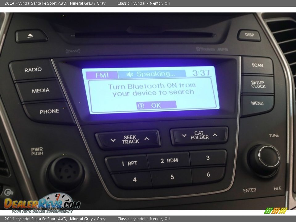 2014 Hyundai Santa Fe Sport AWD Mineral Gray / Gray Photo #12