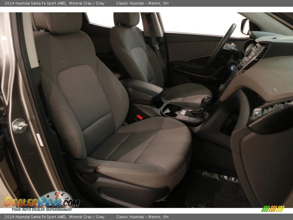 2014 Hyundai Santa Fe Sport AWD Mineral Gray / Gray Photo #17