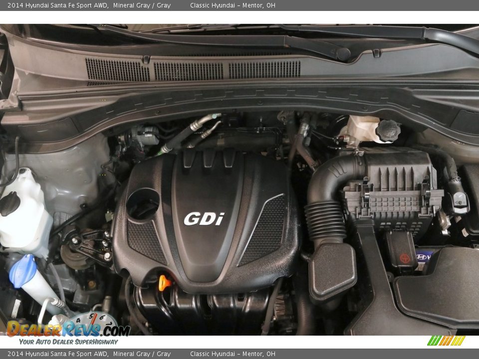 2014 Hyundai Santa Fe Sport AWD Mineral Gray / Gray Photo #22