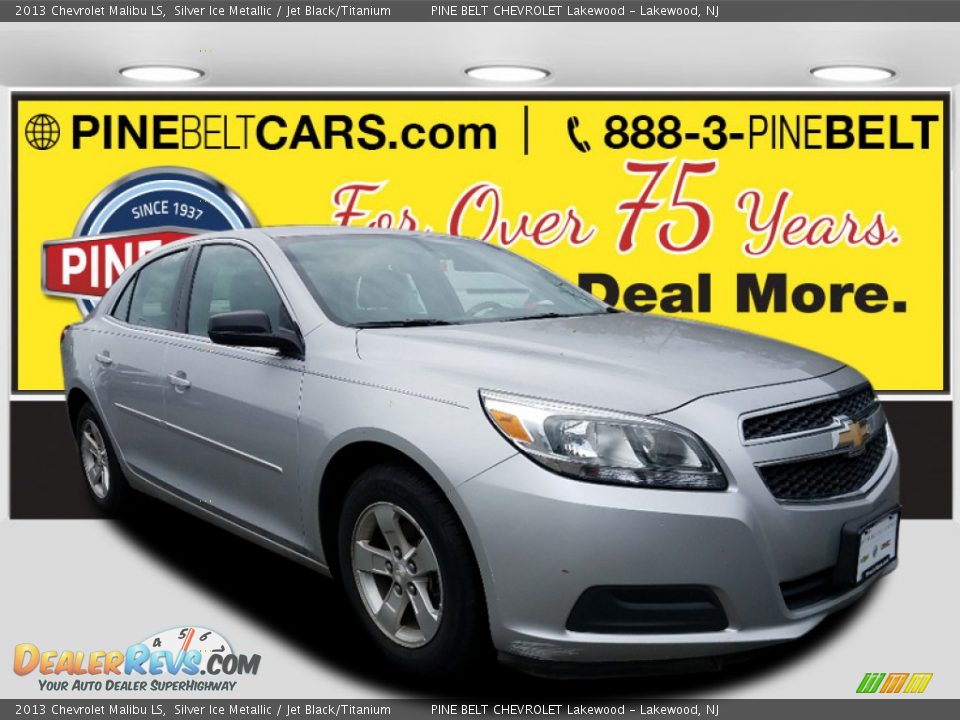 2013 Chevrolet Malibu LS Silver Ice Metallic / Jet Black/Titanium Photo #1