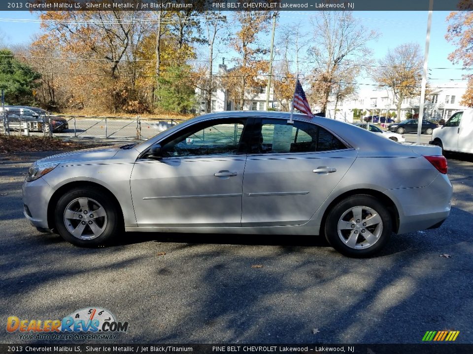 2013 Chevrolet Malibu LS Silver Ice Metallic / Jet Black/Titanium Photo #4