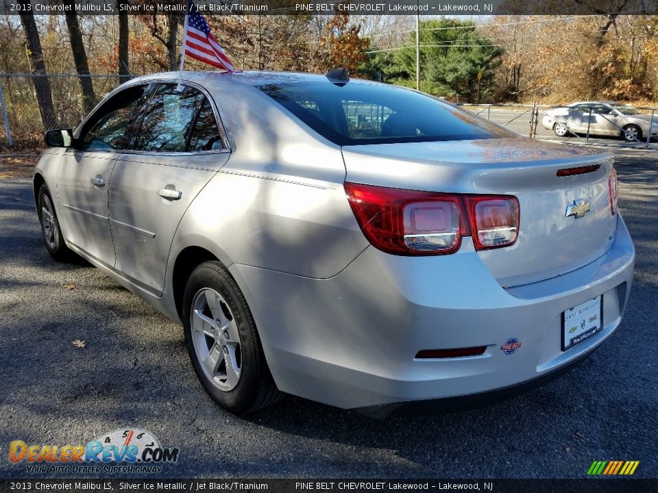 2013 Chevrolet Malibu LS Silver Ice Metallic / Jet Black/Titanium Photo #5