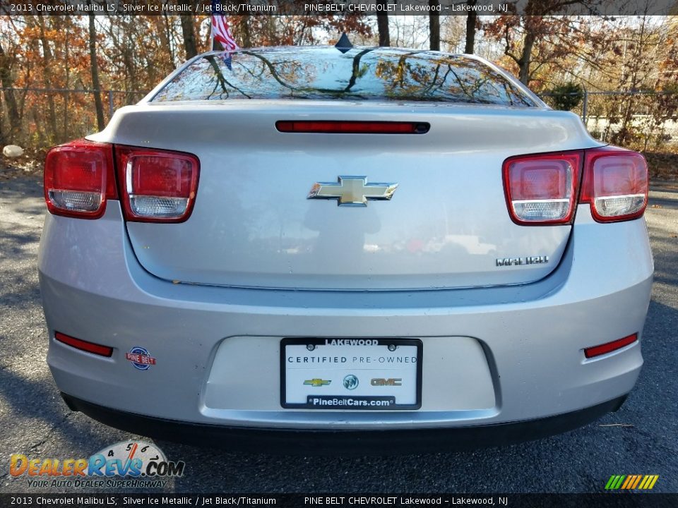 2013 Chevrolet Malibu LS Silver Ice Metallic / Jet Black/Titanium Photo #6