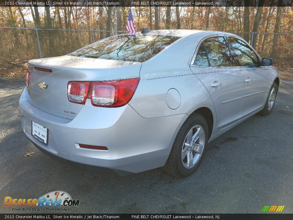 2013 Chevrolet Malibu LS Silver Ice Metallic / Jet Black/Titanium Photo #7