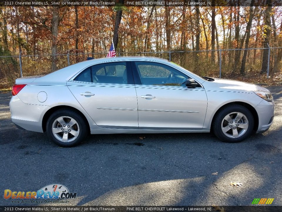 2013 Chevrolet Malibu LS Silver Ice Metallic / Jet Black/Titanium Photo #8