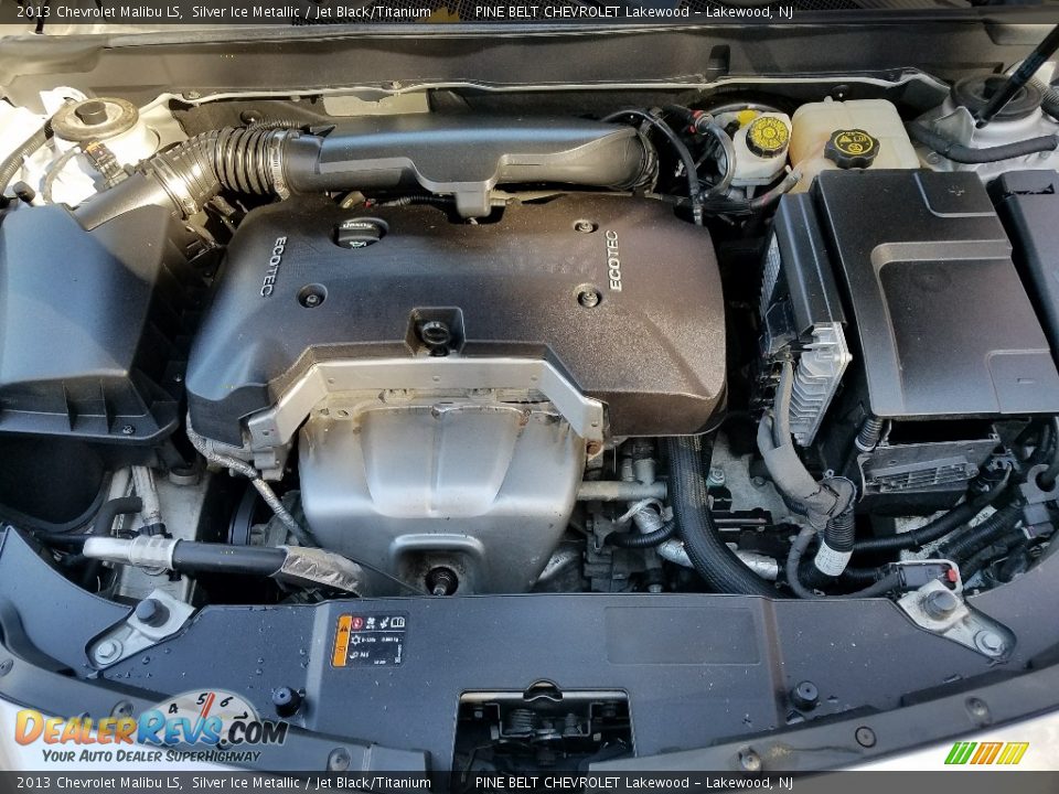 2013 Chevrolet Malibu LS Silver Ice Metallic / Jet Black/Titanium Photo #11