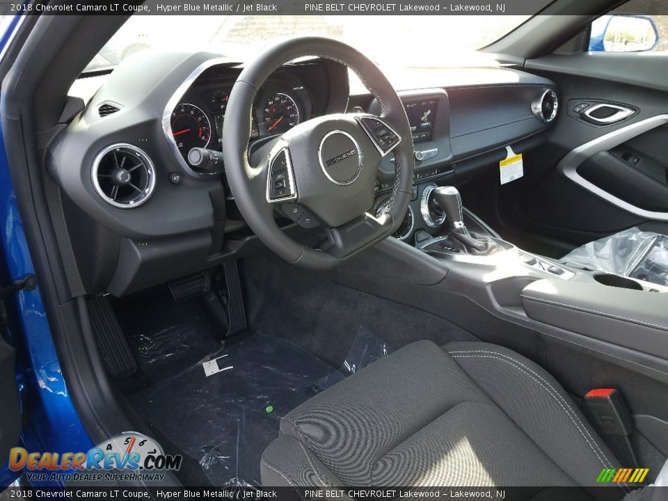Jet Black Interior - 2018 Chevrolet Camaro LT Coupe Photo #5
