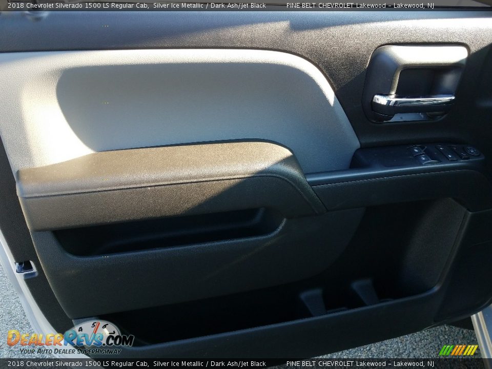 2018 Chevrolet Silverado 1500 LS Regular Cab Silver Ice Metallic / Dark Ash/Jet Black Photo #7