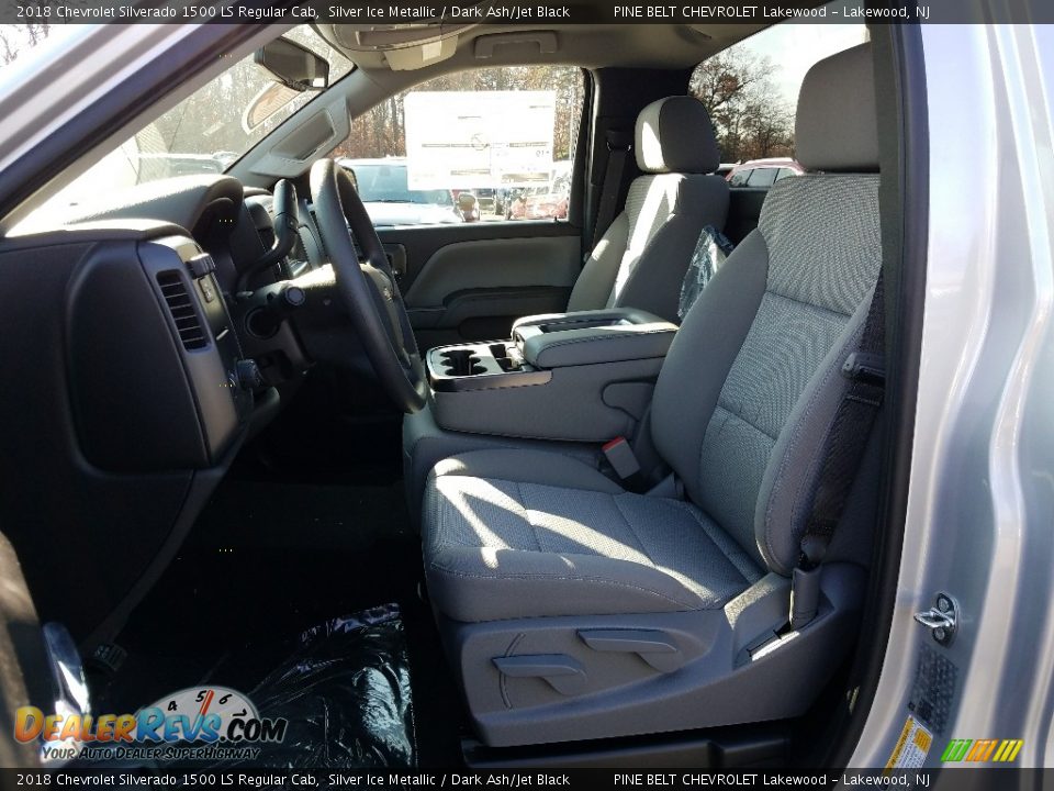2018 Chevrolet Silverado 1500 LS Regular Cab Silver Ice Metallic / Dark Ash/Jet Black Photo #8