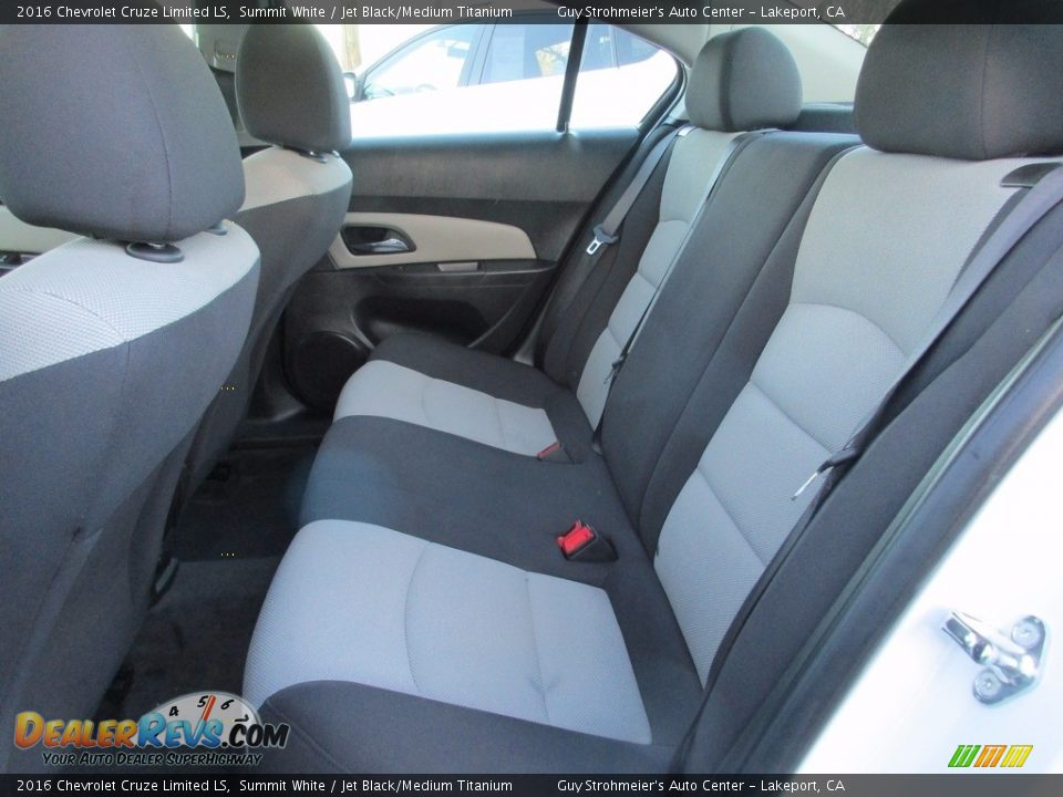 2016 Chevrolet Cruze Limited LS Summit White / Jet Black/Medium Titanium Photo #9