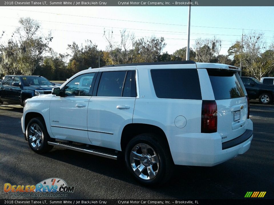 2018 Chevrolet Tahoe LT Summit White / Jet Black/Ash Gray Photo #3