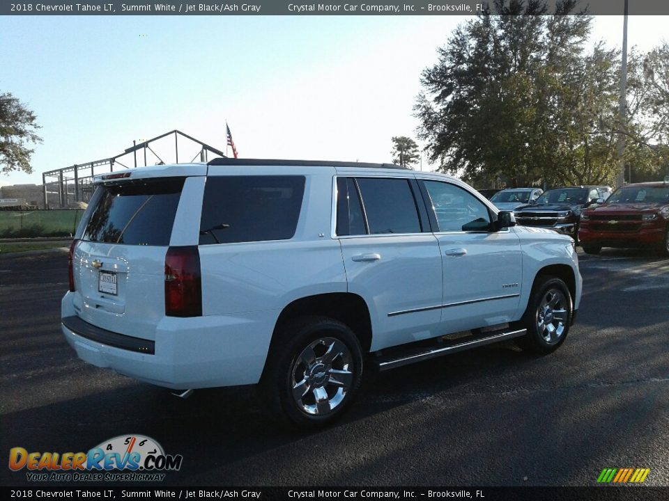 2018 Chevrolet Tahoe LT Summit White / Jet Black/Ash Gray Photo #5