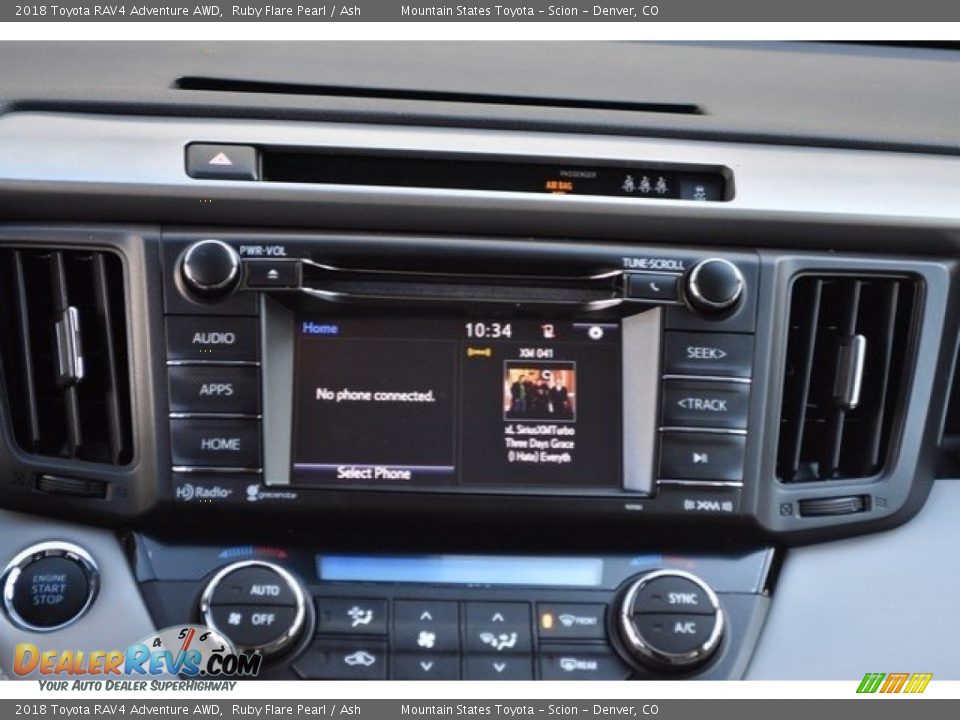 2018 Toyota RAV4 Adventure AWD Ruby Flare Pearl / Ash Photo #6