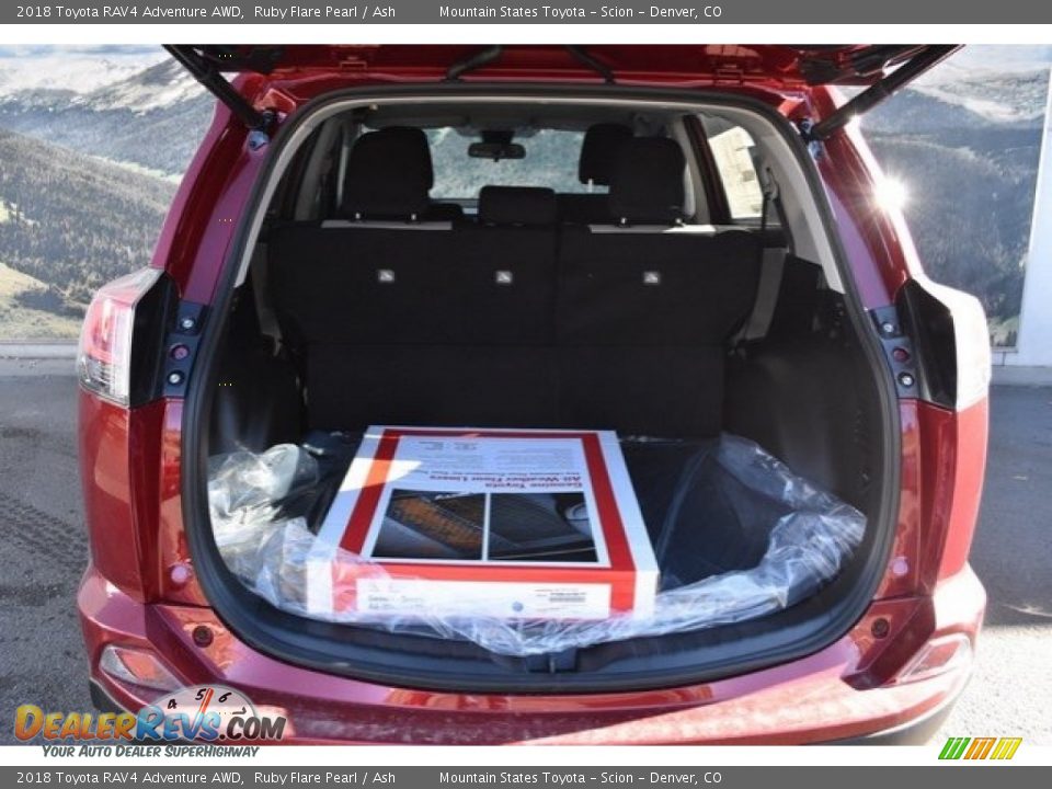 2018 Toyota RAV4 Adventure AWD Ruby Flare Pearl / Ash Photo #8
