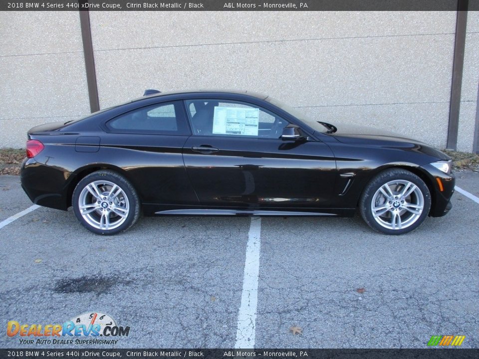2018 BMW 4 Series 440i xDrive Coupe Citrin Black Metallic / Black Photo #2