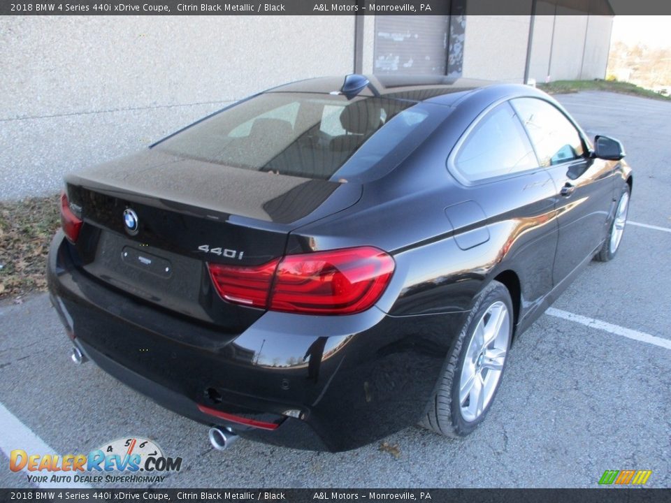 2018 BMW 4 Series 440i xDrive Coupe Citrin Black Metallic / Black Photo #3
