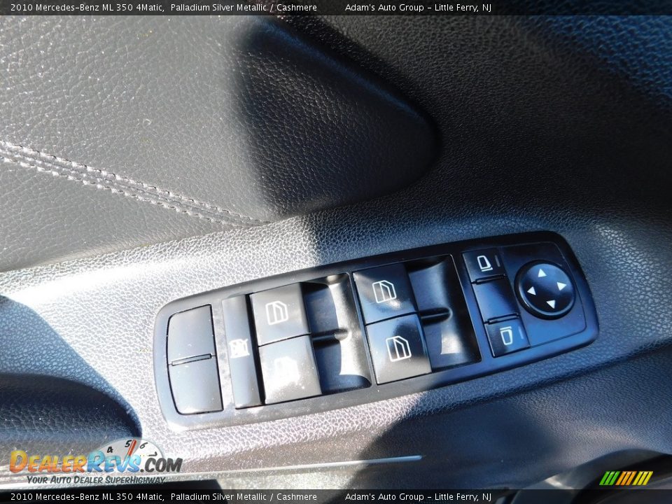 2010 Mercedes-Benz ML 350 4Matic Palladium Silver Metallic / Cashmere Photo #10