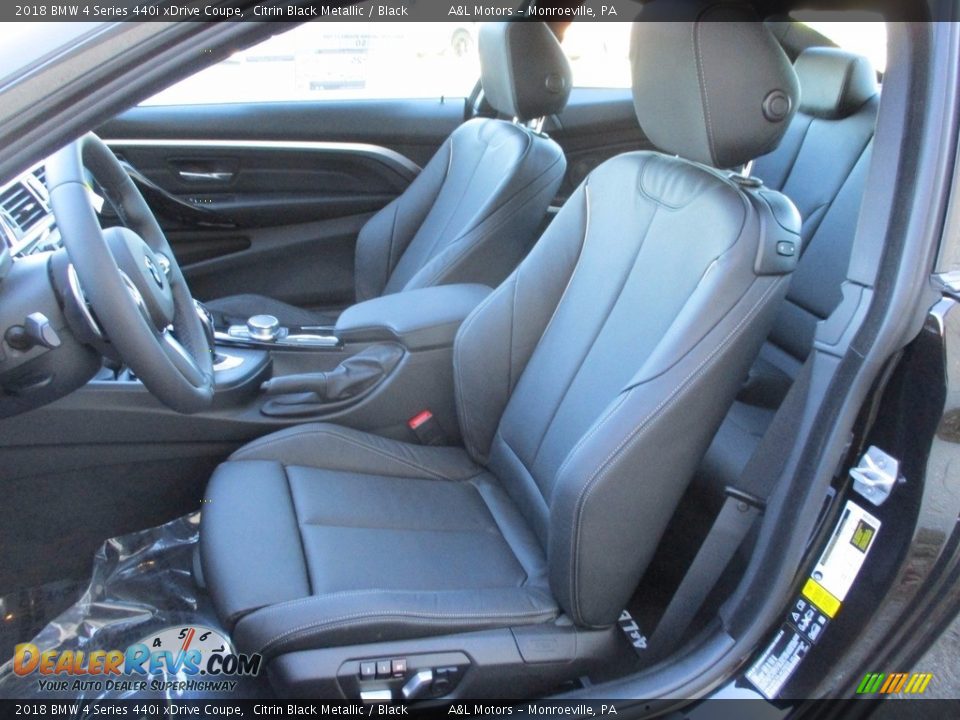 2018 BMW 4 Series 440i xDrive Coupe Citrin Black Metallic / Black Photo #11