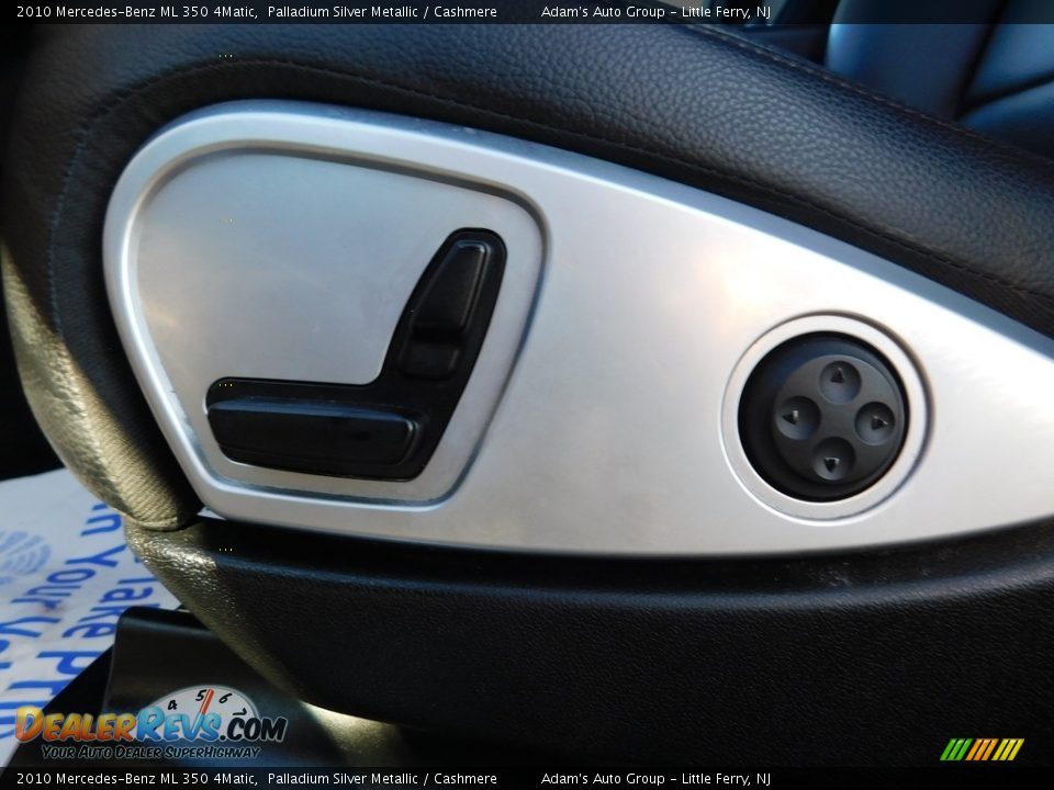 2010 Mercedes-Benz ML 350 4Matic Palladium Silver Metallic / Cashmere Photo #13