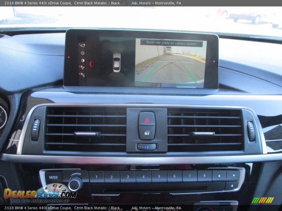 2018 BMW 4 Series 440i xDrive Coupe Citrin Black Metallic / Black Photo #16