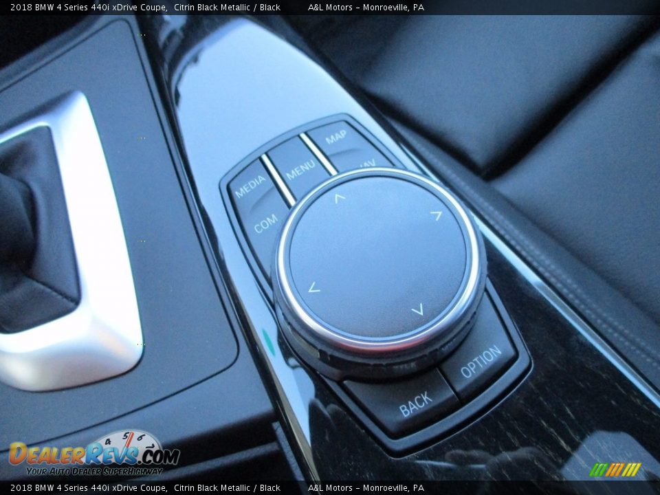 2018 BMW 4 Series 440i xDrive Coupe Citrin Black Metallic / Black Photo #17