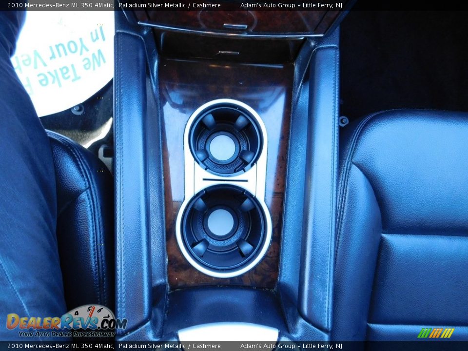 2010 Mercedes-Benz ML 350 4Matic Palladium Silver Metallic / Cashmere Photo #19