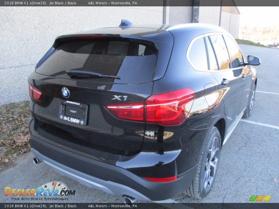 2018 BMW X1 xDrive28i Jet Black / Black Photo #3