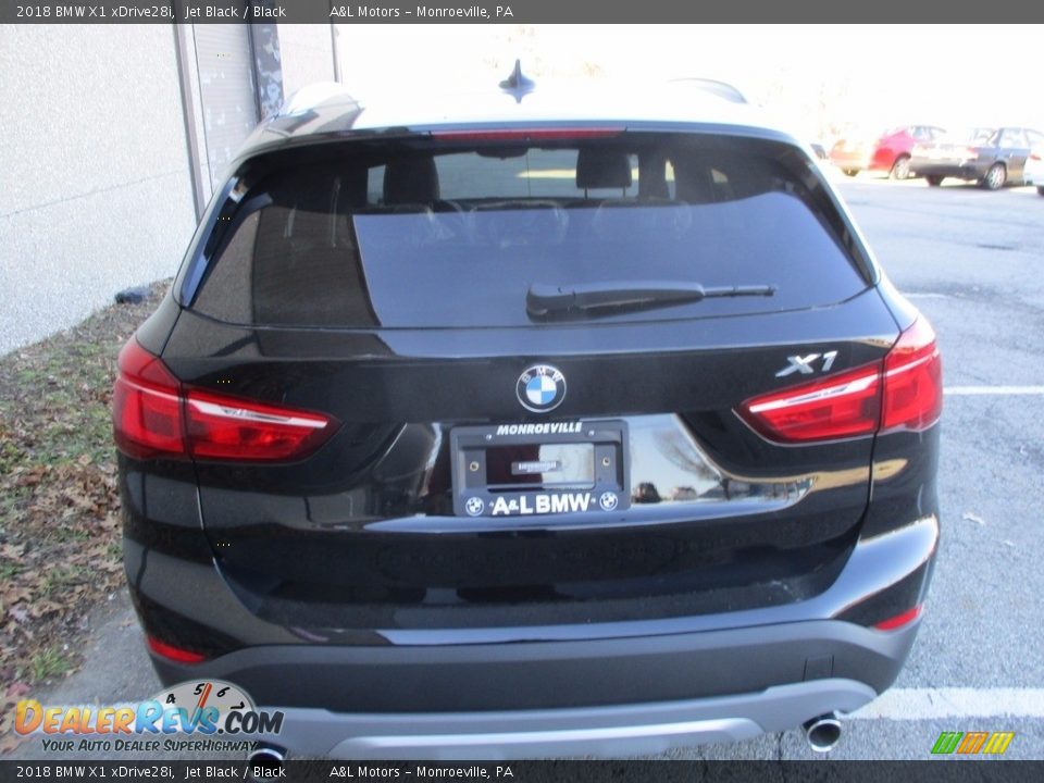 2018 BMW X1 xDrive28i Jet Black / Black Photo #4