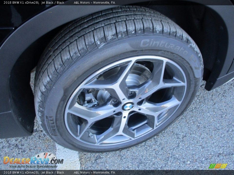 2018 BMW X1 xDrive28i Jet Black / Black Photo #5