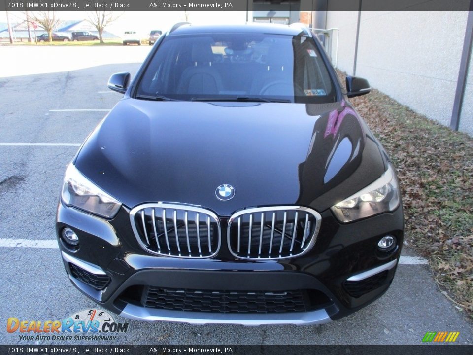 2018 BMW X1 xDrive28i Jet Black / Black Photo #7