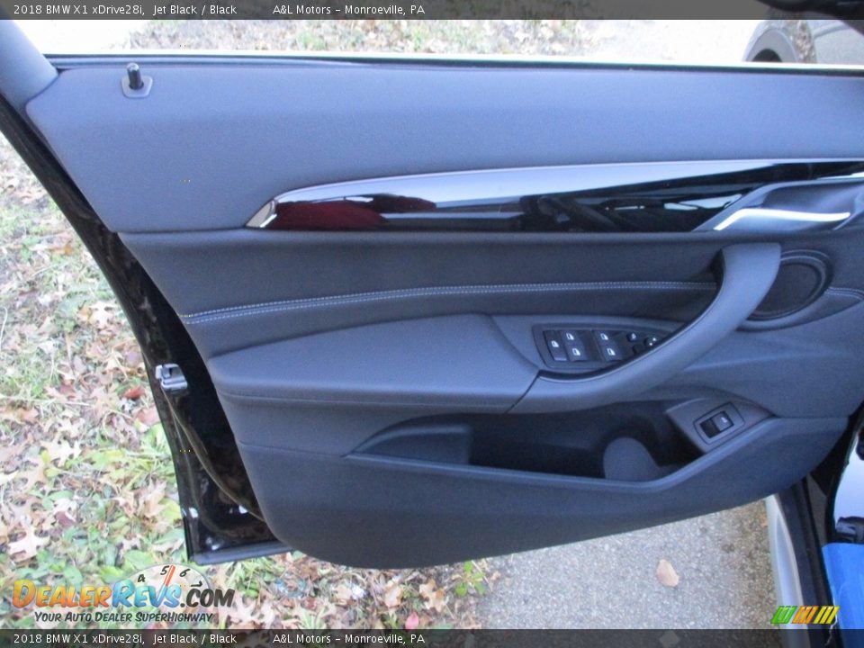 2018 BMW X1 xDrive28i Jet Black / Black Photo #9