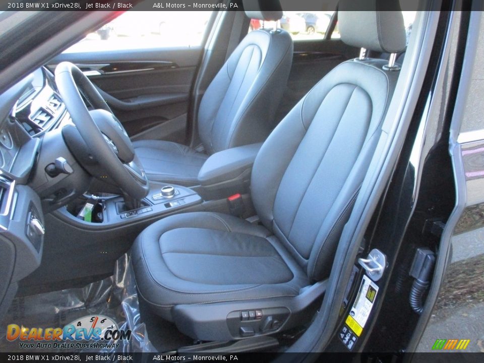 2018 BMW X1 xDrive28i Jet Black / Black Photo #11