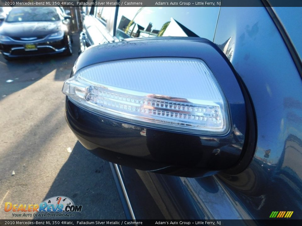 2010 Mercedes-Benz ML 350 4Matic Palladium Silver Metallic / Cashmere Photo #32