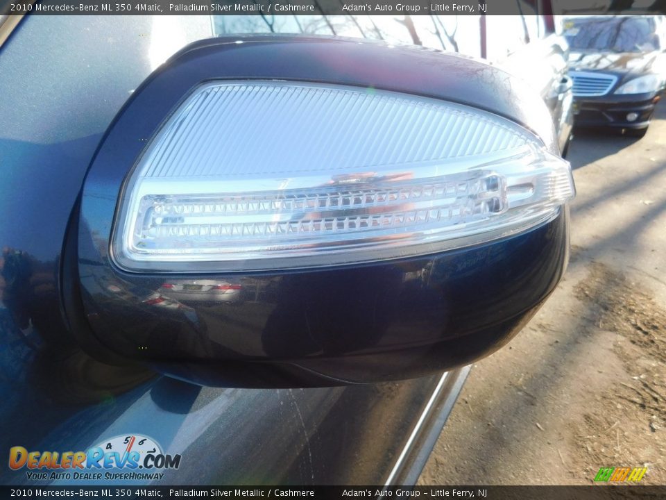 2010 Mercedes-Benz ML 350 4Matic Palladium Silver Metallic / Cashmere Photo #33