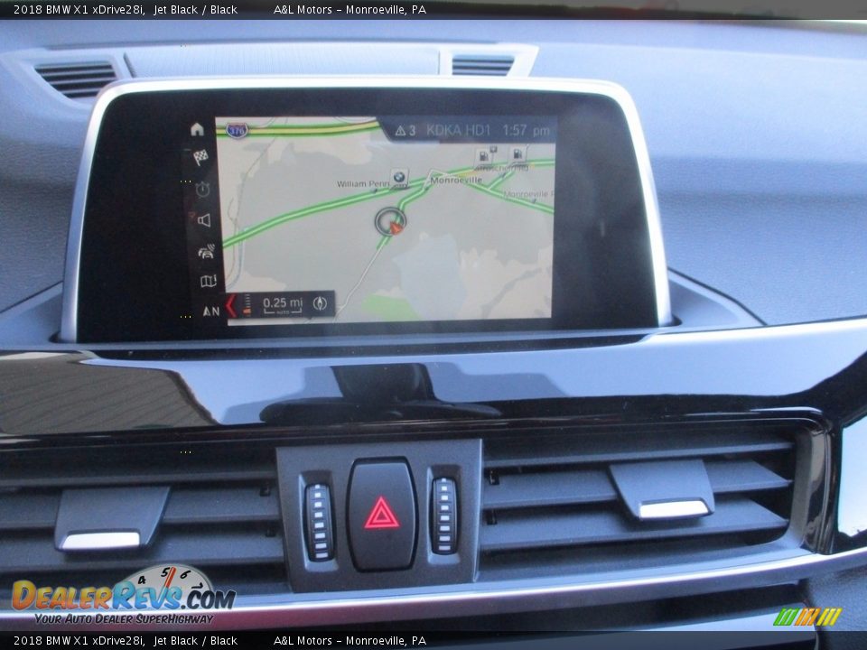 2018 BMW X1 xDrive28i Jet Black / Black Photo #15
