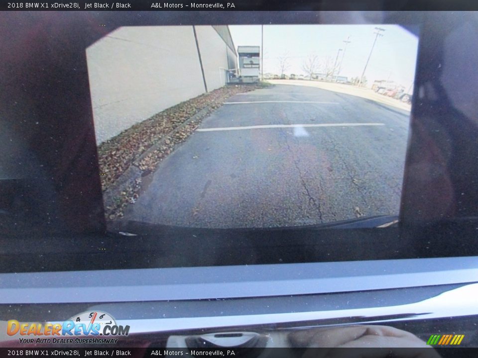 2018 BMW X1 xDrive28i Jet Black / Black Photo #16