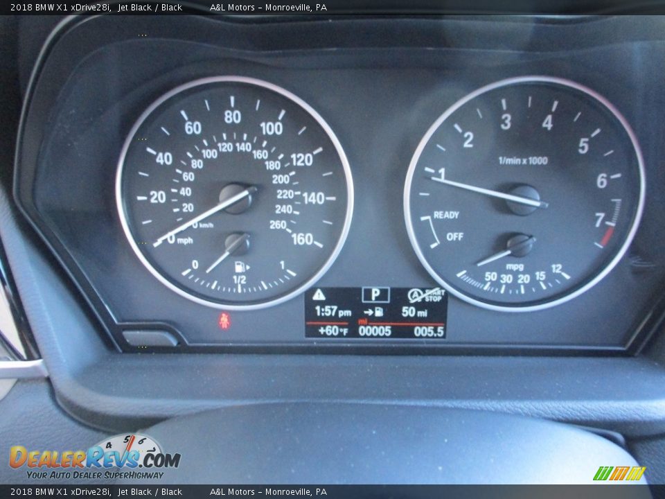 2018 BMW X1 xDrive28i Jet Black / Black Photo #20