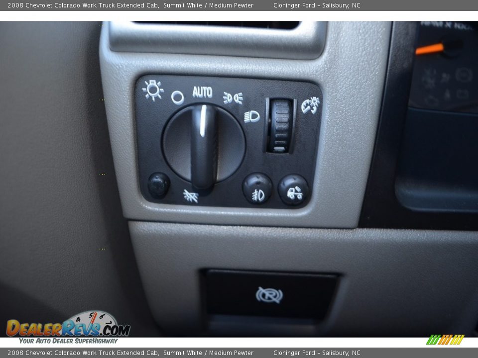 2008 Chevrolet Colorado Work Truck Extended Cab Summit White / Medium Pewter Photo #17