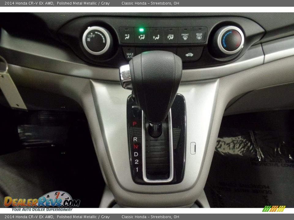 2014 Honda CR-V EX AWD Polished Metal Metallic / Gray Photo #30
