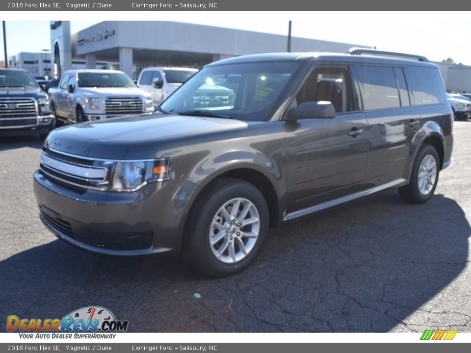 2018 Ford Flex SE Magnetic / Dune Photo #3