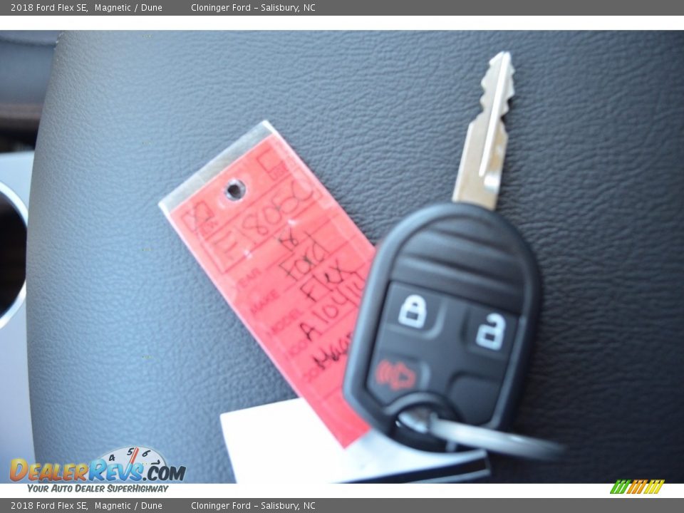 2018 Ford Flex SE Magnetic / Dune Photo #16