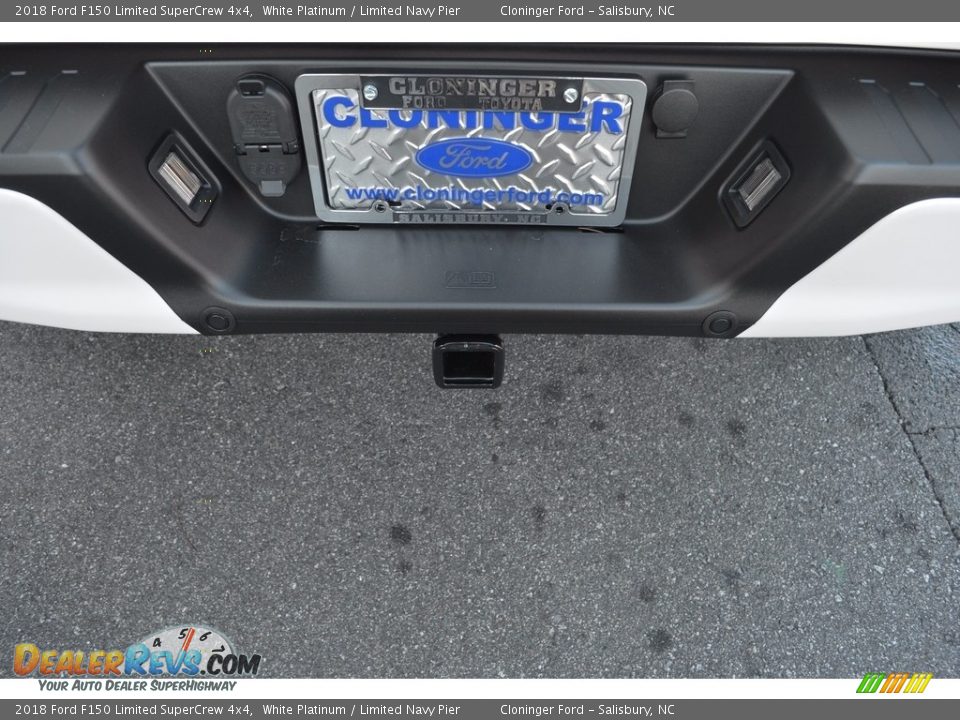 2018 Ford F150 Limited SuperCrew 4x4 White Platinum / Limited Navy Pier Photo #5