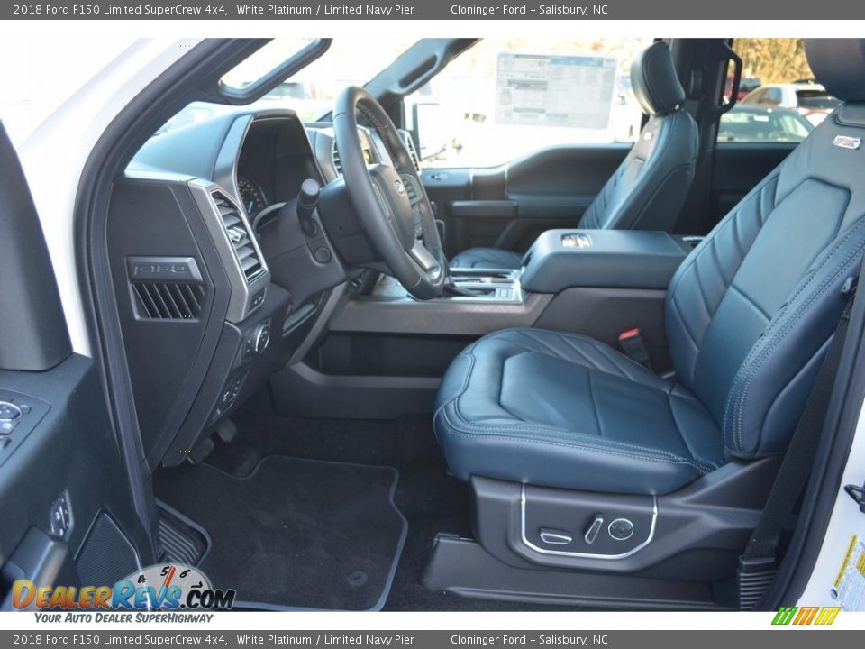 Limited Navy Pier Interior - 2018 Ford F150 Limited SuperCrew 4x4 Photo #8