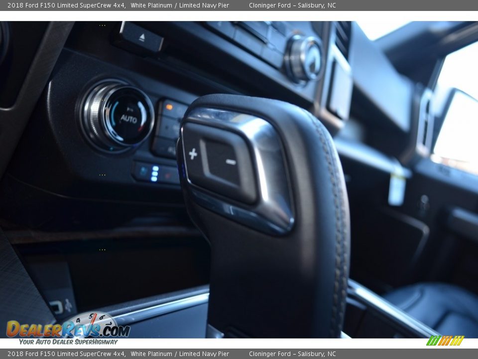 2018 Ford F150 Limited SuperCrew 4x4 White Platinum / Limited Navy Pier Photo #20