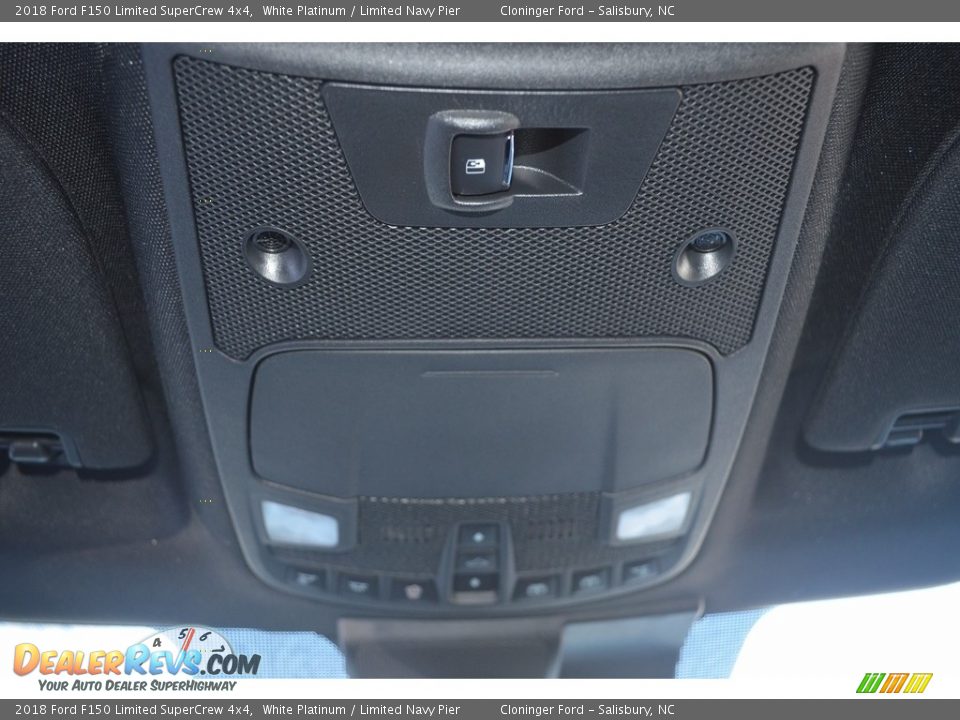 2018 Ford F150 Limited SuperCrew 4x4 White Platinum / Limited Navy Pier Photo #23