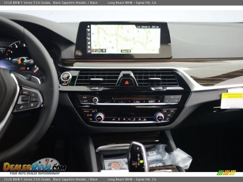 2018 BMW 5 Series 530i Sedan Black Sapphire Metallic / Black Photo #5