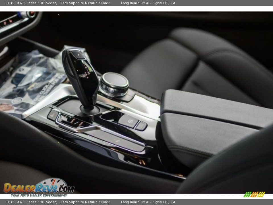 2018 BMW 5 Series 530i Sedan Black Sapphire Metallic / Black Photo #7