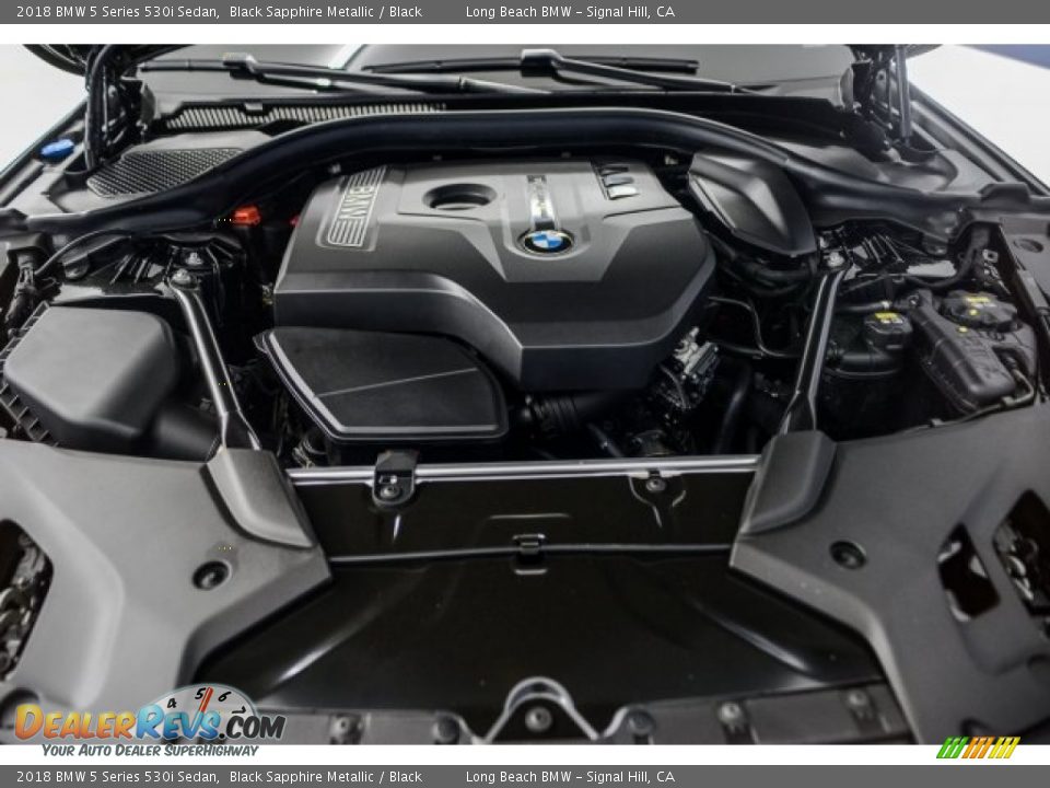 2018 BMW 5 Series 530i Sedan Black Sapphire Metallic / Black Photo #8