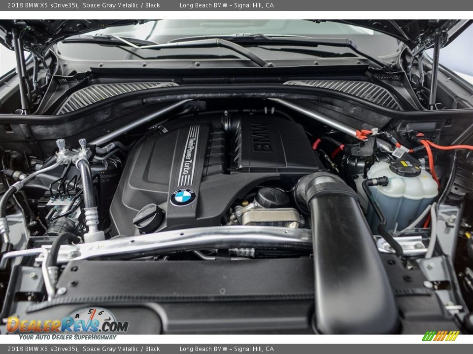 2018 BMW X5 sDrive35i Space Gray Metallic / Black Photo #8
